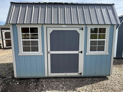 8x12 Lofted Garden Shed