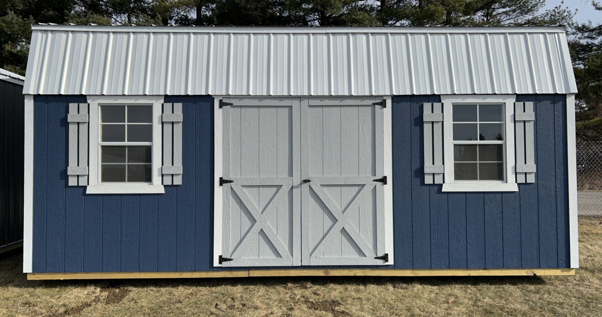 10x20 Lofted Garden Shed