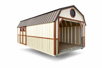 12x24 Lofted Garage