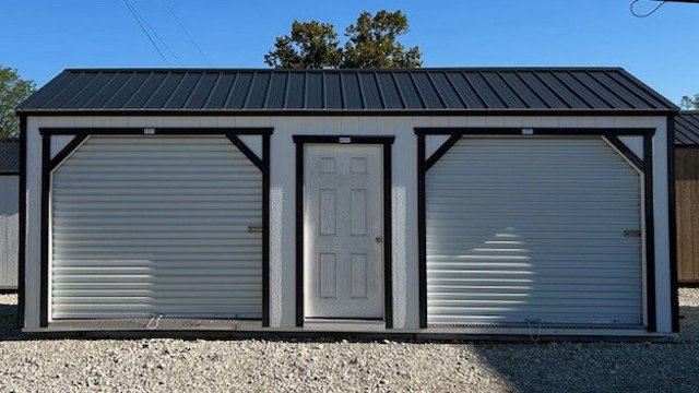 12x24 Lofted Garage
