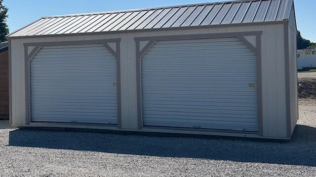 12x24 Lofted Garage