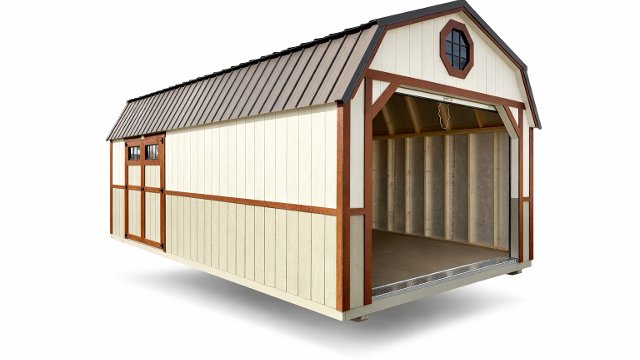 12x24 Lofted Garage