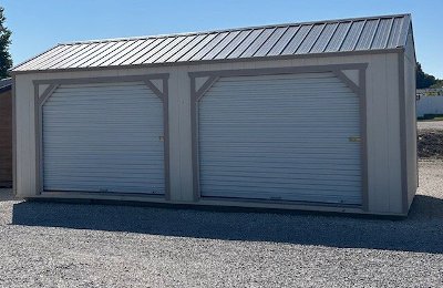 12x24 Lofted Garage